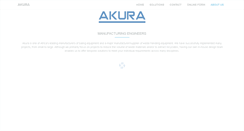 Desktop Screenshot of akura.co.za